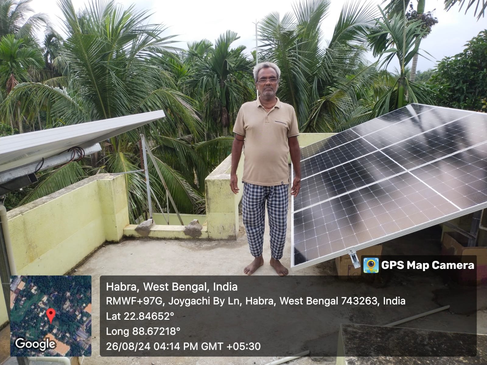 3kW Rooftop Residential Solar System